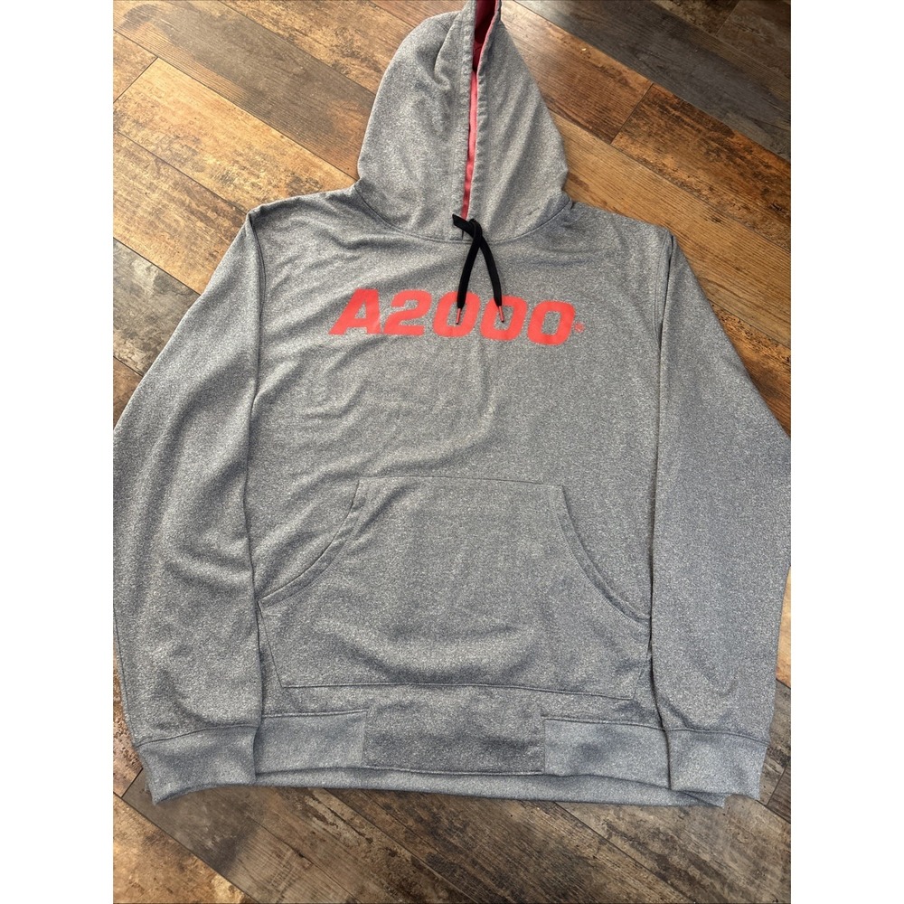Wilson, Extra Large Gray Hoodie A 2000 Logo